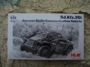 ICM72441  Sd.Kfz.261 German Radio Communication Vehicle